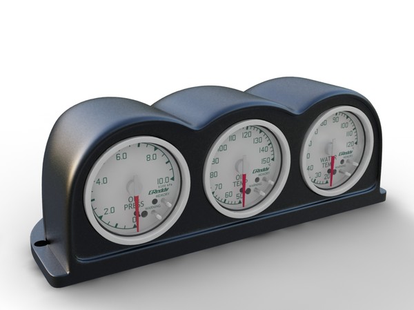 3ds max gauge boost exhaust - gauge_pack by redline_or_nothing
