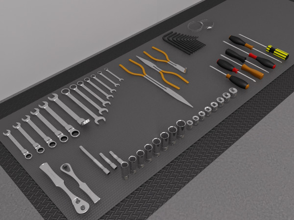 maya garage automotive lift - garage_scene2.zip by redline_or_nothing