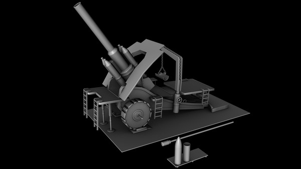 big bertha obj - Big Bertha by tuann123