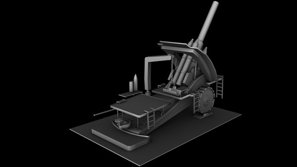 big bertha obj - Big Bertha by tuann123