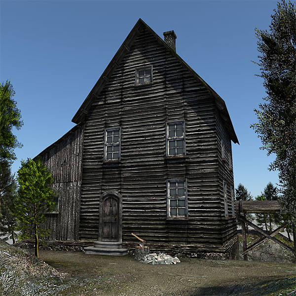 watermill scene 3d model - Watermill Scene... by bemola