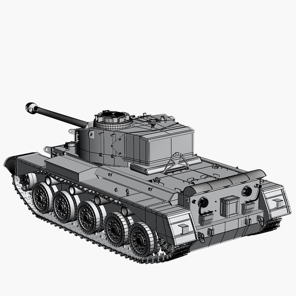 british a34 comet tank 3d max - A34 Comet by Sandu_Bublic