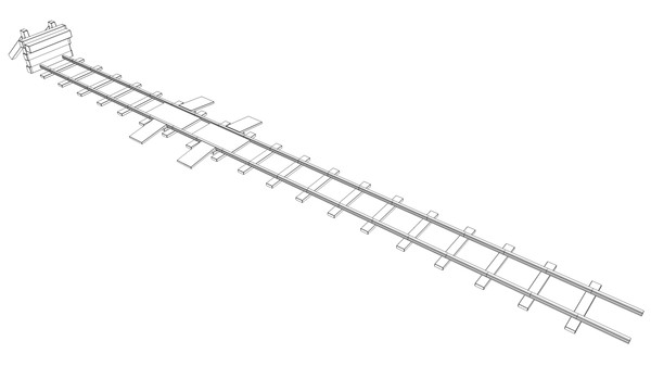 railway bumper obj - Railway Bumper World War Low by tuann123