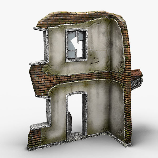 house fantasy 3d 3ds - Ruin B by bemola