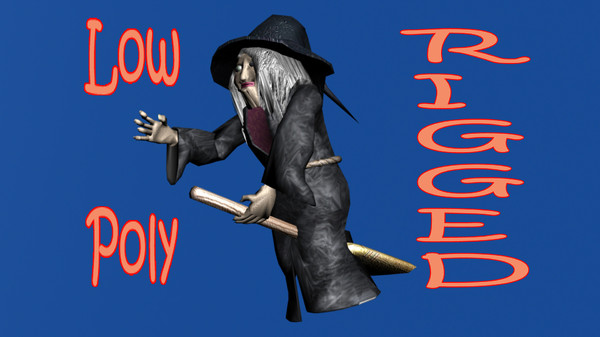 max witch broom cauldron - witch and cauldron by gamewarden01