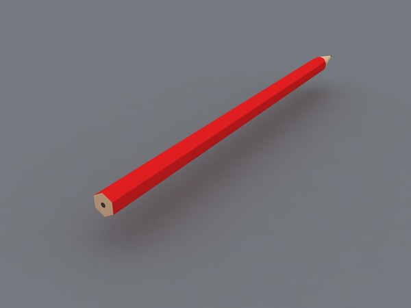 3d model of pen pencil - pencil by eruser