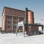 factory refinery 3d model