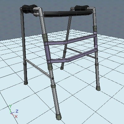 walker 3d model - Walker by carnivor