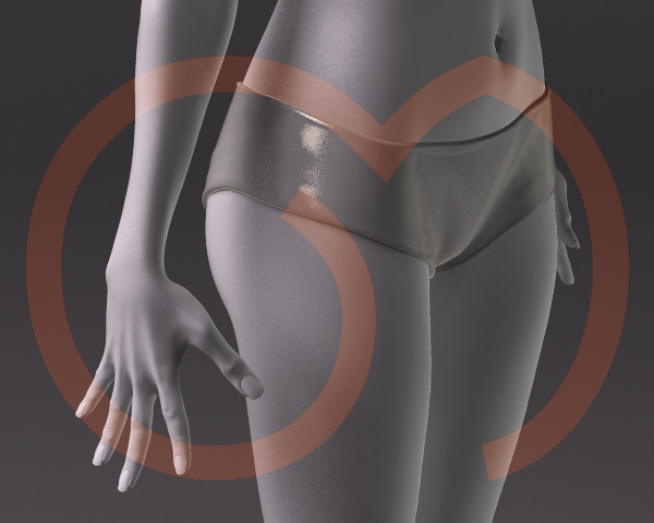 anatomy woman 3d obj - Woman by goodmesh