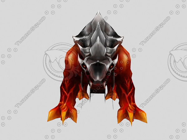 dog daemon 3d max - daemon dog by mastertob