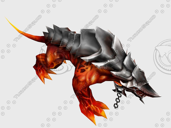 dog daemon 3d max - daemon dog by mastertob