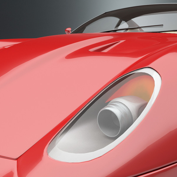 realistic ferrari 599 3d max - Ferrari 599 by 3d_molier