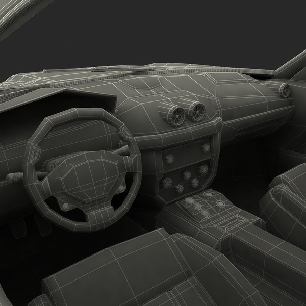 realistic ferrari 599 3d max - Ferrari 599 by 3d_molier