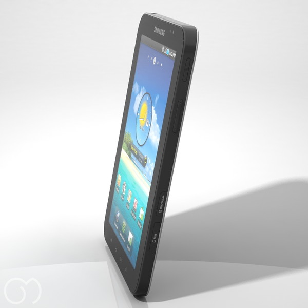 polygonal samsung galaxy tab obj - Samsung Galaxy Tab by goodmesh