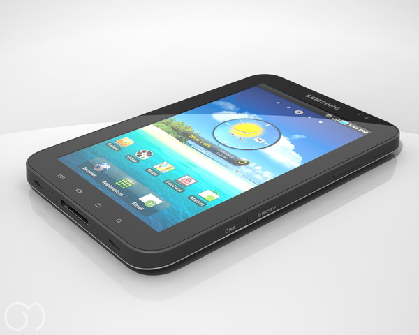 polygonal samsung galaxy tab obj - Samsung Galaxy Tab by goodmesh