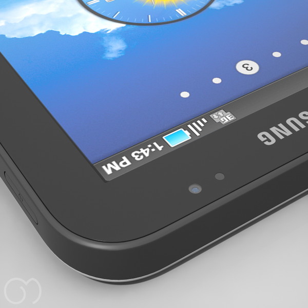 polygonal samsung galaxy tab obj - Samsung Galaxy Tab by goodmesh