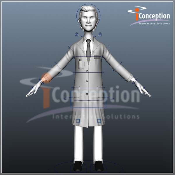 cartoon business man 3d ma - man by Guyby33