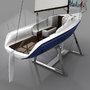 yacht columbia 3d model