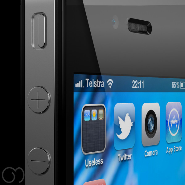 maya apple iphone 4 - Apple Iphone 4 by goodmesh
