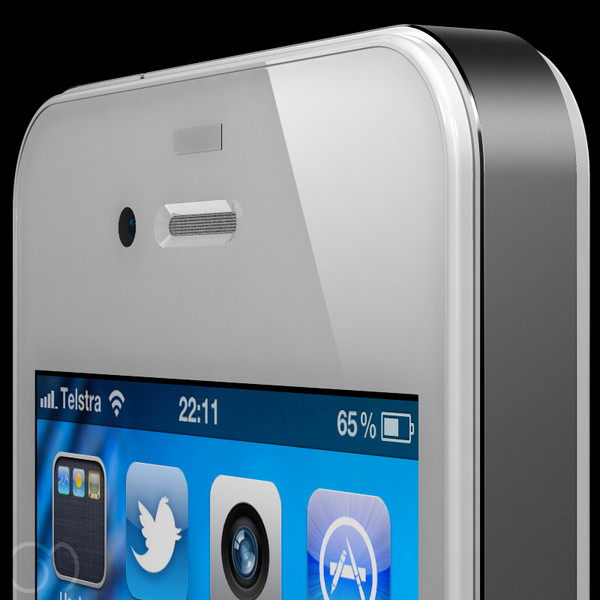 maya apple iphone 4 - Apple Iphone 4 by goodmesh