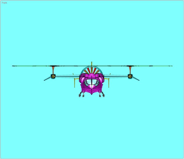 hybrid helicopter airplane assembly 3dm - Hybrid Helicopter Airplane Assembly Model... by RodgerSaintJohn