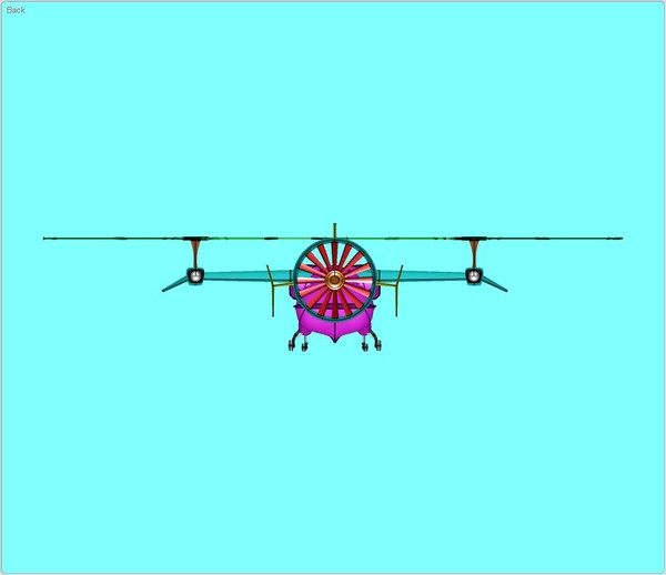 hybrid helicopter airplane assembly 3dm - Hybrid Helicopter Airplane Assembly Model... by RodgerSaintJohn