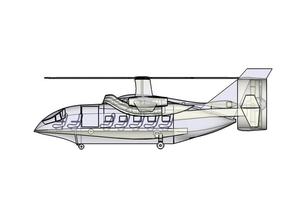 hybrid helicopter airplane assembly 3dm - Hybrid Helicopter Airplane Assembly Model... by RodgerSaintJohn