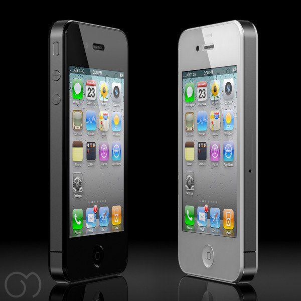 maya apple iphone 4 - Apple Iphone 4 by goodmesh