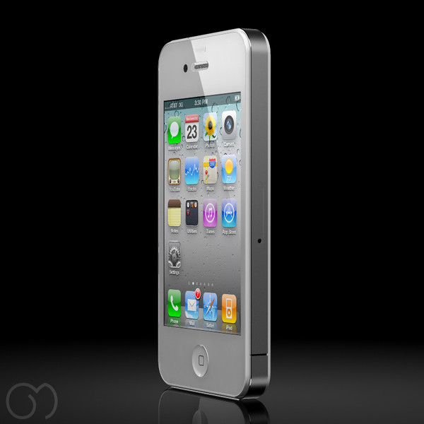 maya apple iphone 4 - Apple Iphone 4 by goodmesh
