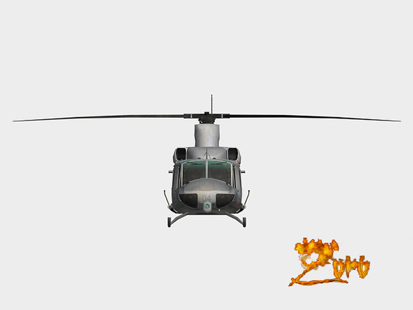 uh-y1 venom super huey 3ds - Super Huey Venom UH-Y1 by explorer3D