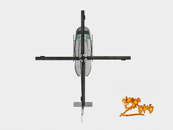 uh-y1 venom super huey 3ds - Super Huey Venom UH-Y1 by explorer3D