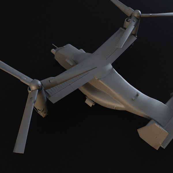 3d mv22 mv22b - MV-22b st1 by OODINDD
