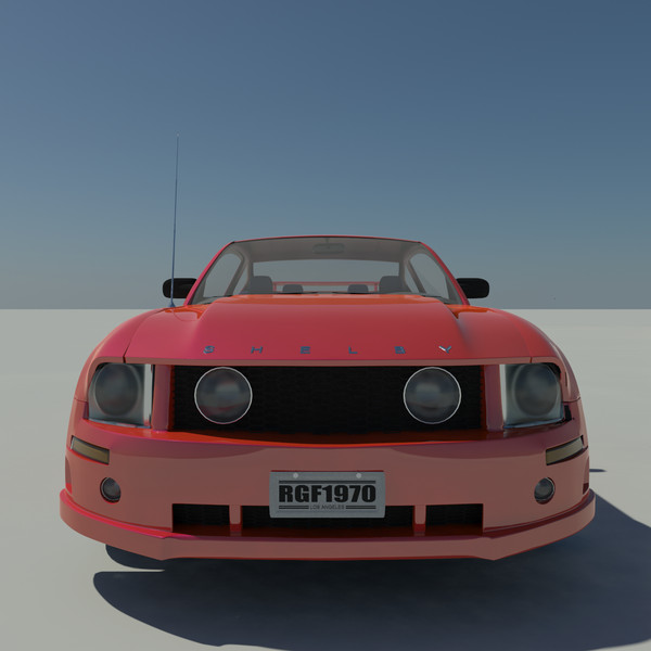 max shelby mustang gt - Ford Shelby Mustang GT by Werewolf3DStudio