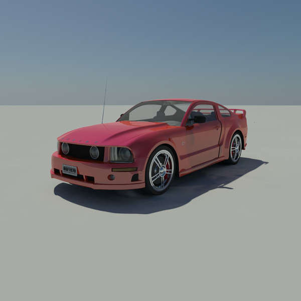 max shelby mustang gt - Ford Shelby Mustang GT by Werewolf3DStudio