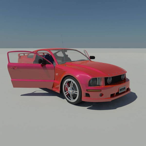max shelby mustang gt - Ford Shelby Mustang GT by Werewolf3DStudio