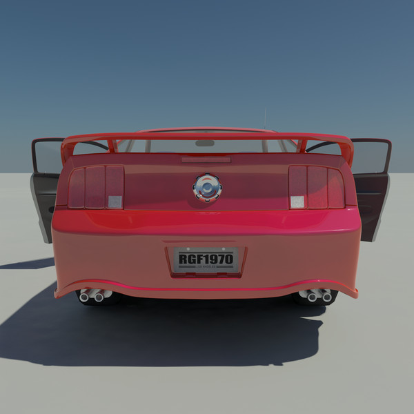 max shelby mustang gt - Ford Shelby Mustang GT by Werewolf3DStudio