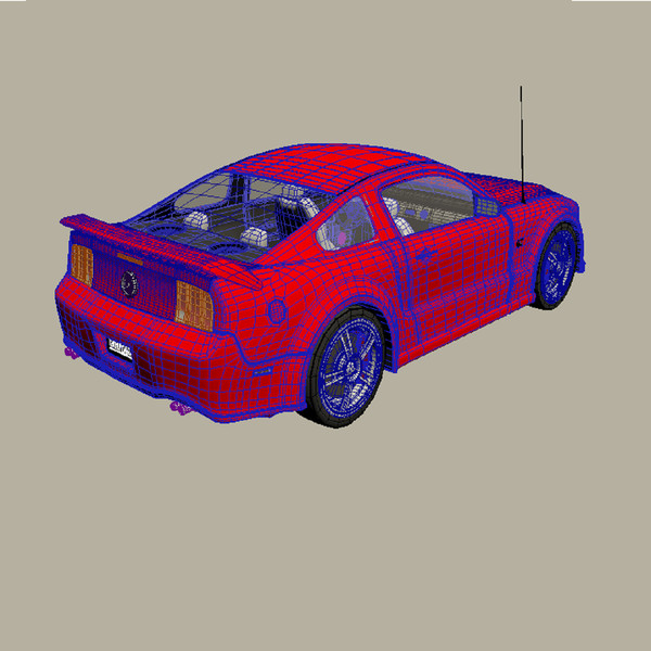 max shelby mustang gt - Ford Shelby Mustang GT by Werewolf3DStudio