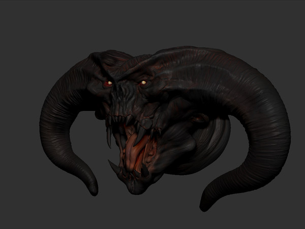 balrog flame udun 3d obj - Balrog by Leppee
