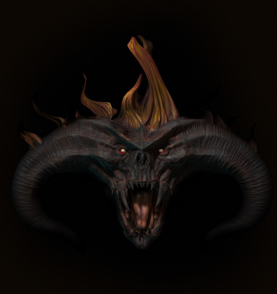 balrog flame udun 3d obj - Balrog by Leppee