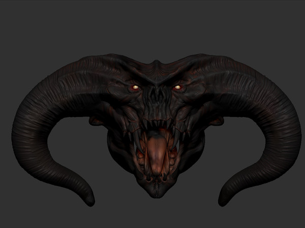 balrog flame udun 3d obj - Balrog by Leppee
