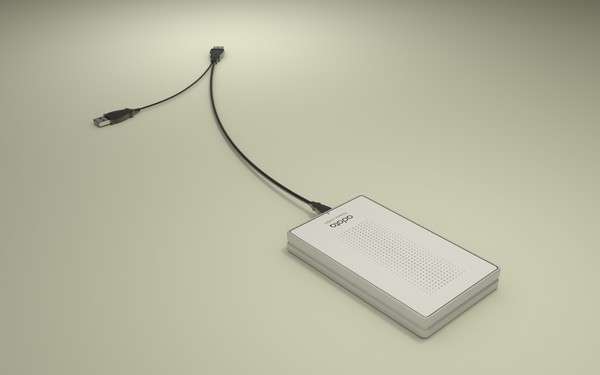adata ch91 hard disk 3d max - Portable HDD adata CH91 by jair_gh