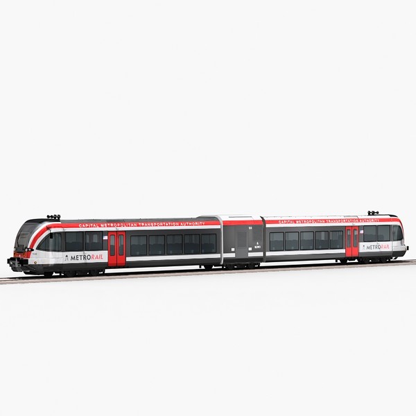 3d modern gtw 2 6 - GTW 2/6 Railcar by Sandu_Bublic