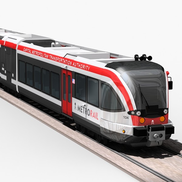 3d modern gtw 2 6 - GTW 2/6 Railcar by Sandu_Bublic