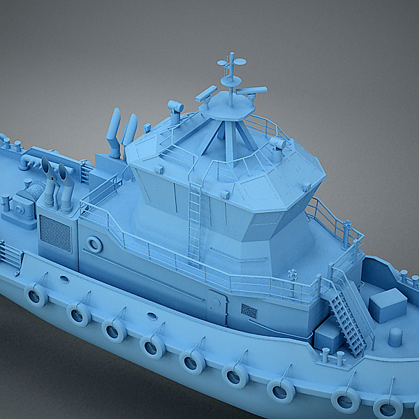 tug boat tugboat 3ds - TugBoat by QLEE