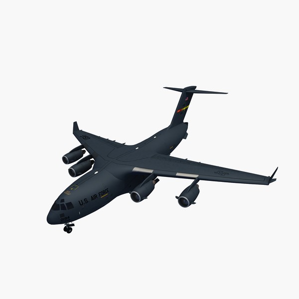 3d c-17 globemaster iii military transport - Boeing C-17 Globemaster III... by Gandoza