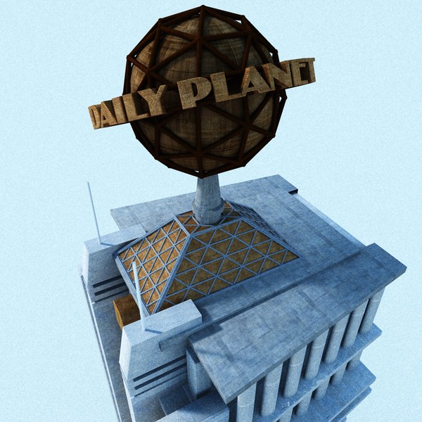 daily planet 3d model - Daily Planet by KeremGogus