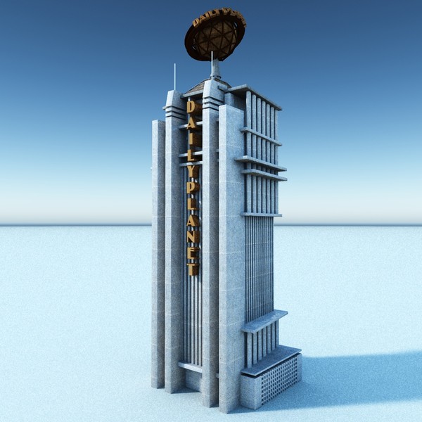 daily planet 3d model - Daily Planet by KeremGogus