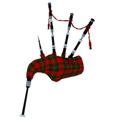 3d scottish bagpipes model - Scottish (Highland) Bagpipe... by PROTOCG