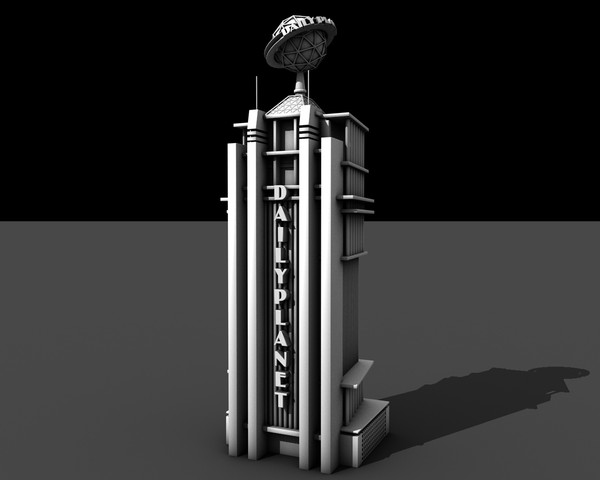 daily planet 3d model - Daily Planet by KeremGogus