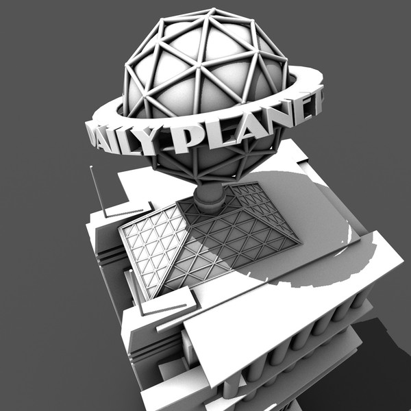 daily planet 3d model - Daily Planet by KeremGogus